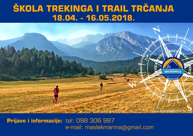 Plakat Škola trekinga i trail trcanja 1